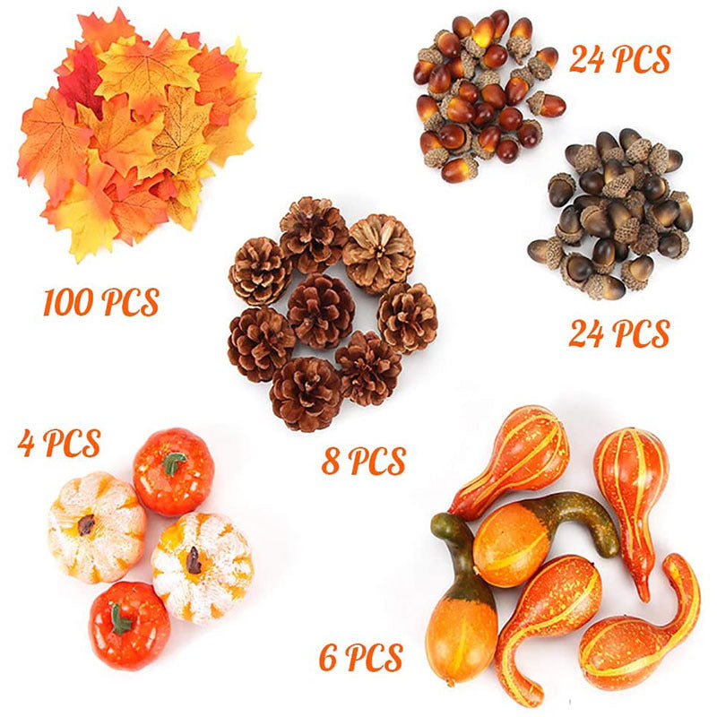 Halloween Foam Pumpkin Decoration Photo Props Set