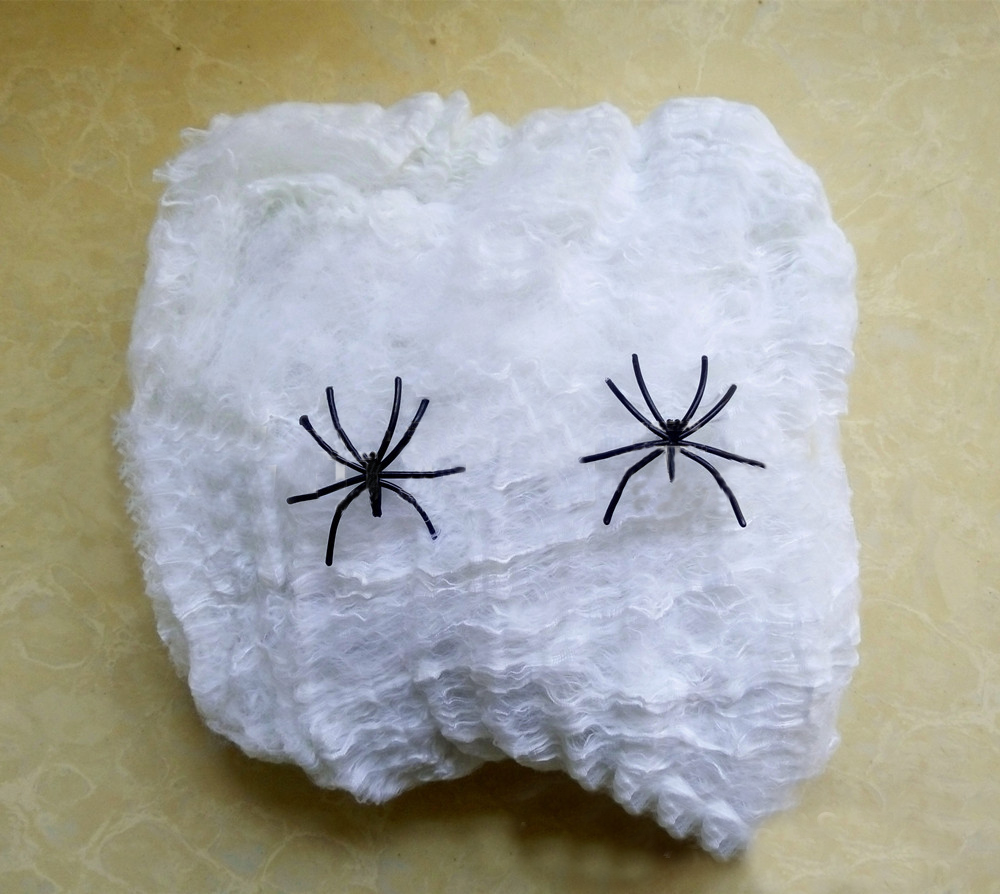 Halloween Spider Web Decoration - Customizable Supply