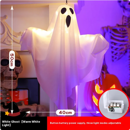 Glowing Scream Ghost Decor