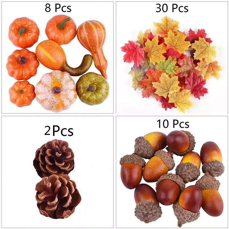 Halloween Foam Pumpkin Decoration Photo Props Set