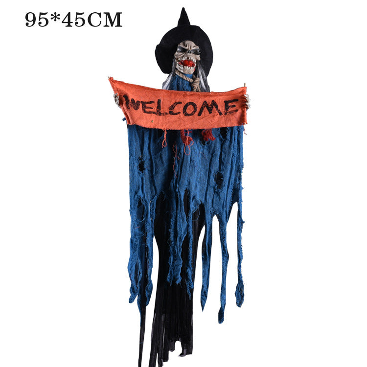 Electric Resin Skull for Halloween Decoration