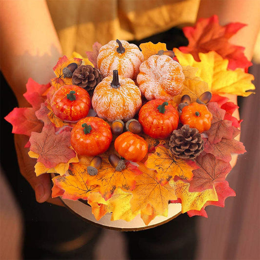 Halloween Foam Pumpkin Decoration Photo Props Set