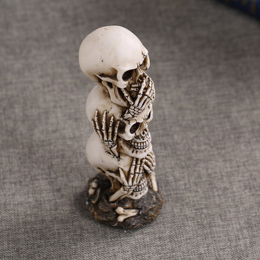 Realistic Skull Model for Halloween Decoration and Props