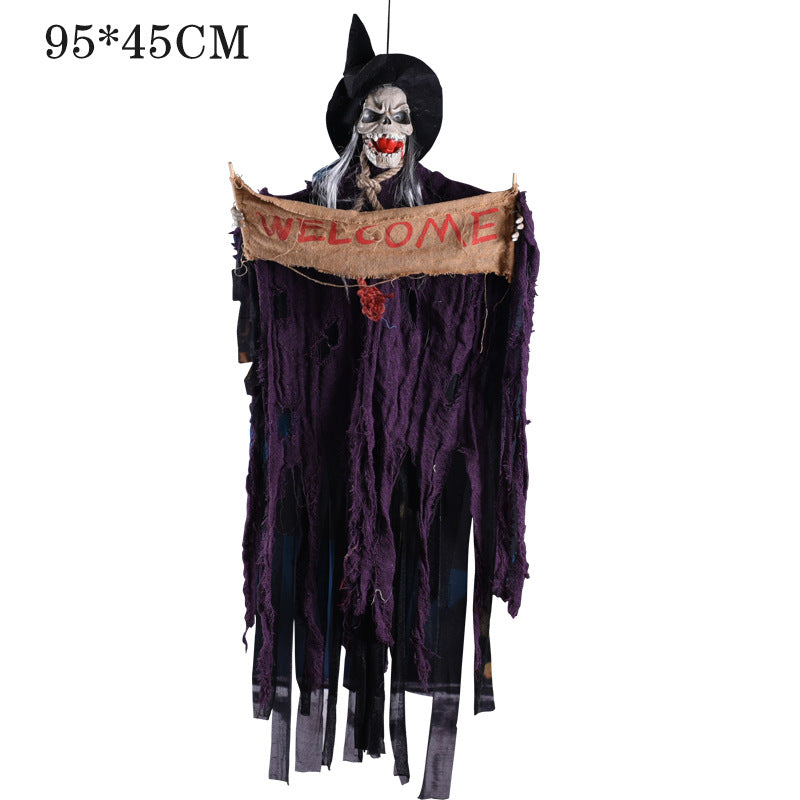 Electric Resin Skull for Halloween Decoration
