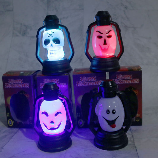 LED Halloween Decoration Skull Night Light for Bars